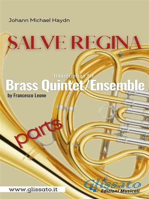 cover image of Salve Regina--Brass Quintet (parts)